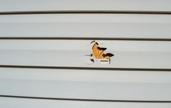 Siding Hole Repair in Vacaville