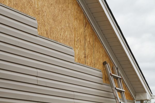 Grey Vinyl Siding Installation in Vacaville